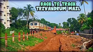 First Run After Lockdown | Up and Down Trivandrum Mail