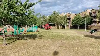 London Air Ambulance attending incident near Cathall Leisure Center E11
