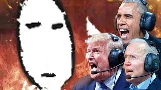US Presidents Play Nighttime Visitor