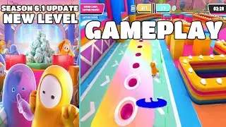 Fall Guys Season 6.1 Update New Level Invisibeans/Sweet Thieves Gameplay