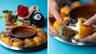 Beef Birria Cheese Stuffed Dough Balls Recipe