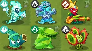 EVERY RANDOM PREMIUM PLANTS POWER-UP! vs PVZ 2 ALL FINAL BOSSES - PvZ 2 Chinese Final Boss