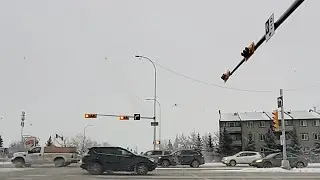Calgary City Driving Live On 3rd January 2022