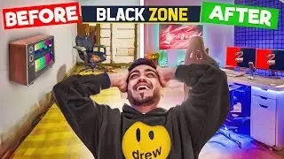 THE BLACK ZONE - Revealing My New Gaming Room