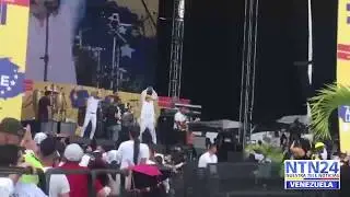 Presentaci&oacute;n de Miguel Bos&eacute; en el concierto de ayuda humanitaria por Venezuela #VenezuelaAidLive