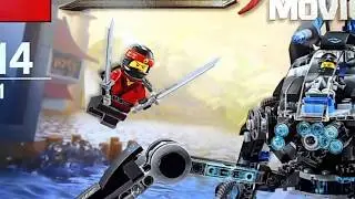 Обзор LEGO. Конструктор LEGO Ninjago 70611 &laquo;Водяной робот&raquo;.