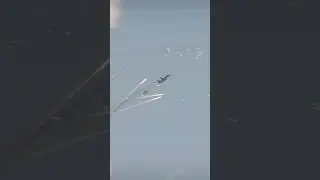 Aircraft Carrier  Launches Sudden Strike on Incoming Jet