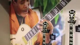 NAMM 2017: Fly-by of the Ibanez booth
