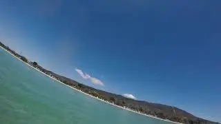Sup boarder falls off
