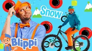 Snow Day Fun with Blippi! ❄️🛷| Blippi | Educational Videos For Kids | Moonbug Kids - Get Up And Go!