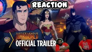 Justice League: WarWorld (Official Trailer) REACTION!!!