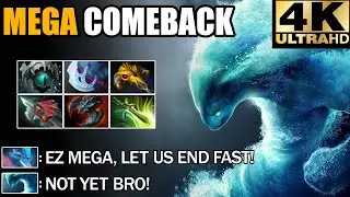 Insane Shocking Morphling Full Agility Damage VS Mega Creeps Epic Comeback Dota 2 Pro Gameplay