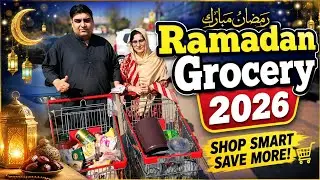 Ramadan Grocery Shopping 2026 | Ramzan Ki Tayari Start 🛒🌙 l Wuz Brothers