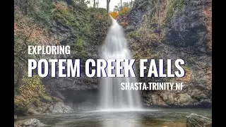 Potem Falls | Shasta - Trinity National Forest  4K