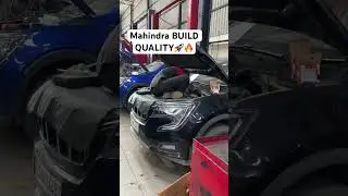 Mahindra Build Quality Check at Service Centre😂 | #shorts #brezza #mahindra #xuv700