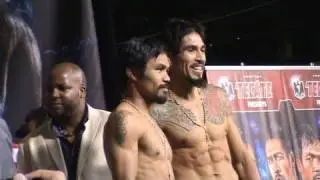 Manny Pacquiao / Antonio Margarito Weigh-In at Cowboys Stadium [FULL]
