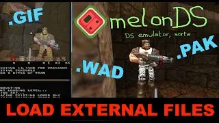 How to Emulate Nintendo DS Homebrew ROMs that use External Files | melonDS