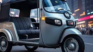 new look 2025 AC Hybrid Auto Rickshaw &ndash; The Future of Urban Mobility! 🌟