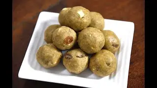 instant and healthy laddu recipe | walnut laddu recipe in 15 minutes !