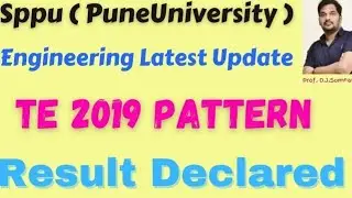 TE 2019 Pattern Sppu Result Declared
