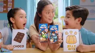 Yummy choco milk + chewy jelly bits combo= Monde Nuvi! A Choco-Jellycious treat in every sip.