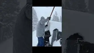 How much snow will the FLATED Air-Topper hold?