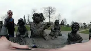 Beeldengroep Aardappeleters - Park Nuenen - 360