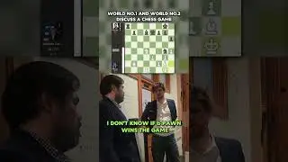 World #1 and World #2 Discuss a Chess Game