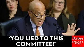'I Don't Trust You!': Cory Booker Shows No Mercy To Key Witnesses In Hearings | 2025 Rewind