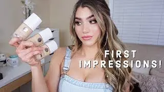 TESTING OUT NEW IT COSMETICS FOUNDATION! First Impressions Review