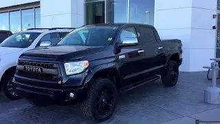 Lifted 2016 Toyota Tundra Platinum Crew Max on 305/55R20 Tires