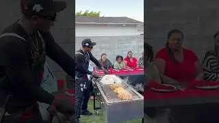 Hibachi King 🤴🏿 #LA 🔥🤺 #subscribe #cheflife #hibachi #catering #creative #like