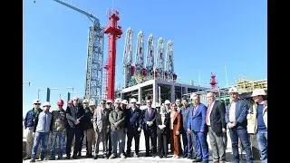 الرئيس المدير العام يتفقد منشآت المنطقة الصناعية لسكيكدة