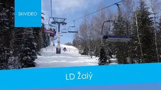 LD Žalý 4-CLF - Skiareál Herlíkovice-Bubákov [Full HD] Ropeway