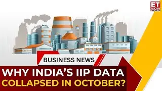 IIP Crashes To 0.4%: Festival Base or Real Slowdown? | IIP Growth Trend Decoded | Breaking News