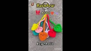 heart ❤️ keychain , every colour with different imotions #diy