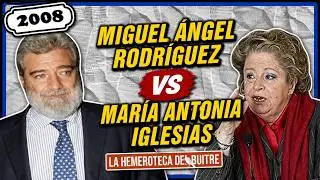 El día que María Antonia Iglesias hizo llorar a Miguel Ángel Rodríguez - 2008