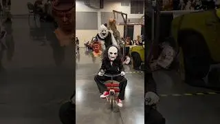 Jigsaw versus Art the Clown!!  Billy the puppet is ready! Let the Games Begin! #shorts