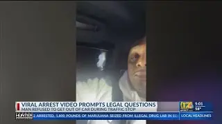 Viral arrest captured on video prompts legal questions