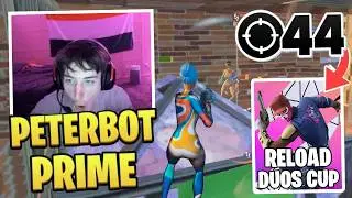 PeterBot CARRIES Faxuty to WIN in Reload Cash Cup! (44 Kills)