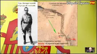 Los Primeros Combates de la XIII en el Sáhara. Sidi Atzman, Dunas, Meseied.