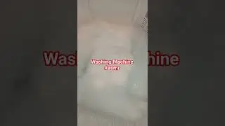 ASMR Washing Machine Sounds #asmrsounds #satisfying #washingmachine #relaxingsounds #shortsviral