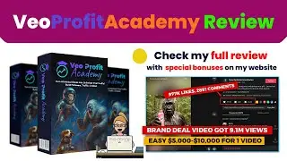 VeoProfitAcademy Review | OTO & Bonus | Turn Google Veo 3 Videos into Traffic Magnets