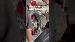 Sebelum touring ganti ban dulu #ban #banmotor #bantouring #klx #supermoto #supermotoindonesia