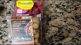 How To Cook Apple and  Maple Breakfast Sausages 🍁