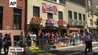 Crowds flock to Stonewall for 50th anniversary