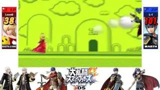 Super Smash Bros. for 3DS: Local Multiplayer #2: Luma Salt