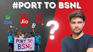Telecom operators plan to enhance their ARPU. BSNL is THE only option in INDIA #PORT TO BSNL.