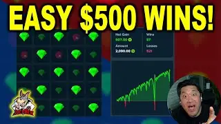 WIN $500 IN MINES LIKE JACK HAZE! #mines #stakeus