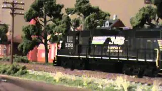 Raifanning the HO Scale layout.